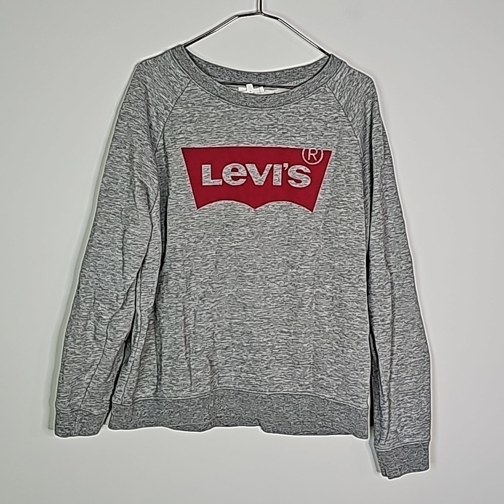 Levi's medium grey crew neck sweater